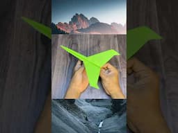 How to fold a paper airplane that flies far, how to make PAPER JET PLANE