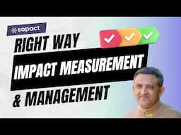 Impact Measurement and Management Needs New Approach