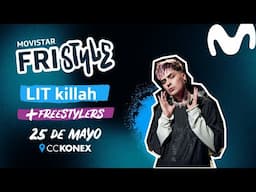 Reviví el #MovistarFRIStyle con @LITkillah en el Konex🔥 ¡Disfrutá CON TODO!🎸🎤