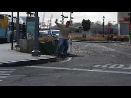 heel flip off curb