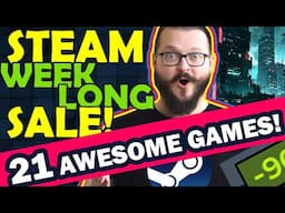 Steam Weeklong Deals are HERE! 21 Awesome Discounted games!