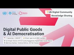 Digital Public Goods & Open Source AI