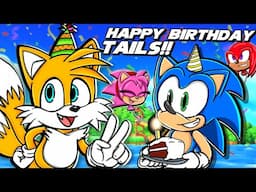 🎂 TAILS' BIRTHDAY!! - Sonic & Amy Squad Play "Sonic Origins Plus" LIVE!!