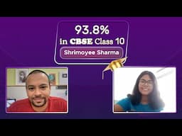 93.8% in CBSE | Class 10 | Shrimoyee Sharma#byjus#success #successstories cbseclass10 #proudparents