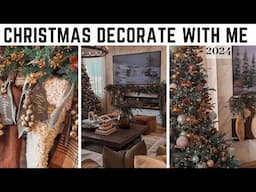 CHRISTMAS DECORATE WITH ME || PART 1 || 2024