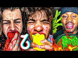 EXTREME Spicy Food TikTok Compilation #54🥵🌶