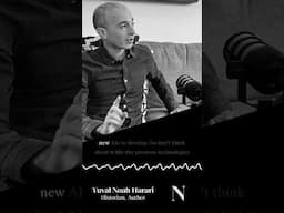 Yuval Noah Harari Shares The Most Important Thing To Realize About AI