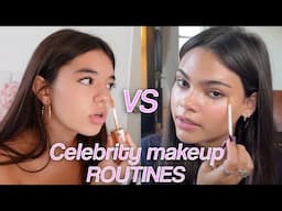 I TRIED CELEBRITY MAKEUP ROUTINES *Ariana Greenblatt, Kendall Jenner*