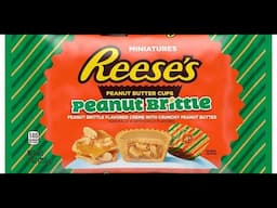 Reese's Peanut Brittle Review! Reese's Peanut Brittle Peanut Butter Cups Christmas Candy Review!