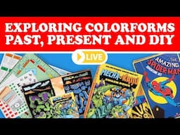 Let's Unbox Colorforms, New, Old and Some I Made Myself!