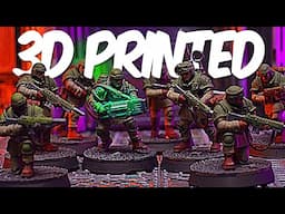 The Future of Warhammer: 3D Printed Imperial Guard Models