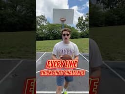 Every Line Trick Shot Challenge