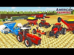 MASSIVE UPDATE ON AMERICAN FARMING! BOXCAR MAGNUM, INTERNATIONAL 2+2, NEERALTA GRAIN BAGGER + MORE!