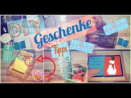 14 Geschenke TIPPS - selbstgemacht, DIY & gekauft! | günstig und schnell | Geschenkideen