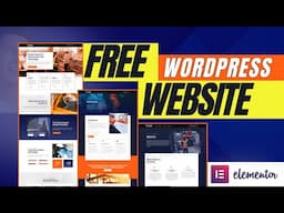 Create FREE WordPress Website with Elementor and AI including free hosting in 2024!