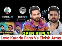 Elvish Army Vs Love Kataria Fans Controversy | Fukra Insaan Roast | Elvish Army Twitter Space Video