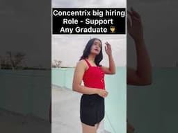 Concentrix hiring 2024-2021 @OnlineStudy4u