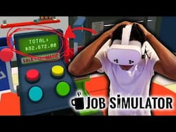 Is A 9-5 Harder Than Streaming??? | Job Sim VR