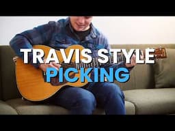 5 EASY Finger Picking Patterns | Travis Style & Beyond