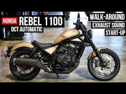 New Honda Rebel 1100 DCT with Custom Paint Walk-Around | CMX1100 Automatic Cruiser Motorcycle