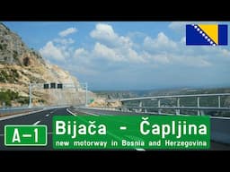 A1 from Bijača to Čapljina in BiH