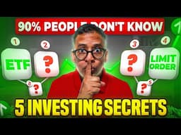 5 Investing Hacks to GROW your Money FASTER - Rahul Jain Analysis #investingforbeginners