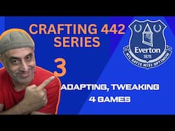 Crafting a 442  - Everton - Transitions Tweaking and Adapting #FM24