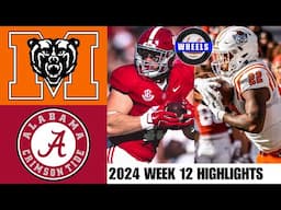 #10 Alabama vs Mercer | Week 12 | 2024 College Football Highlights