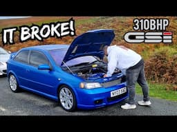 When Reviewing A Car Goes WRONG! *Vauxhall Astra GSi Disaster*