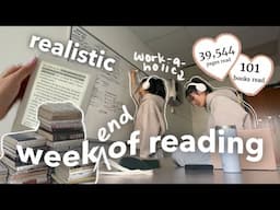 what i *REALISTICALLY* read in a WEEKEND as a grad student workaholic