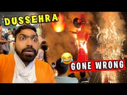 Dussehra Pe Popat Ho Gaya 😂 GONE WRONG