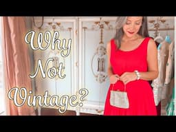 Easy Holiday Fashion Ideas - How to Wear Vintage Clothing & Accessories - Modern Style Ideas