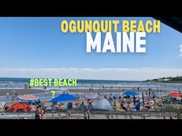 Ogunquit beach walking tour 2024 | Best beach in Maine