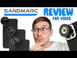 SANDMARC iphone Lens Review for Video