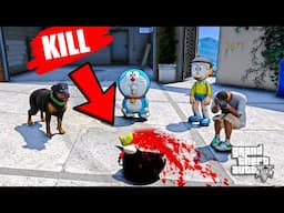 GTA 5 : Granny killed Shinchan 😰 in GTAV in Telugu