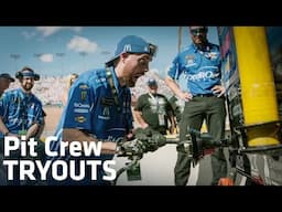 NASCAR Pit Crew Tryouts with the Credit One Bank #42 & Chip Ganassi Racing