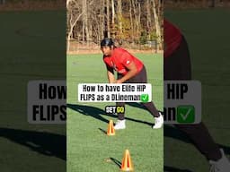 How to have Elite Hip Flips for more Sacks🏈✅ #passrush #dline