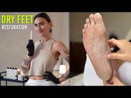 Making Dry Cracked Feet Like New After One Luxury Treatment