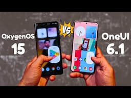 I Tried OxygenOS 15 and OneUI 6.1 and Was SHOOK by the Animations!