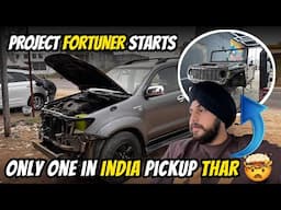 India's Craziest Fortuner Coming Soon 🤩❗️Project Fortuner EP 01