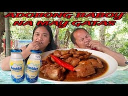 ADOBONG BABOY NA MAY GATAS #lutongbahayrecipe