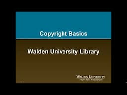 Copyright and Open Access Basics