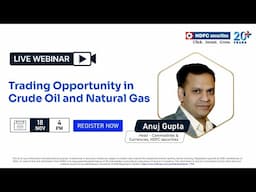 Trading Opportunity in Crude Oil and Natural Gas