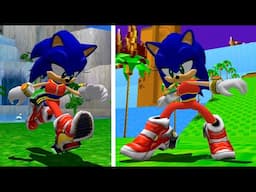 Trans Fem Sonic in Sonic Adventure 2