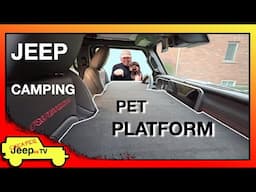 Cheap and Easy DIY Jeep Camping Pet Platform Design #2.1.1