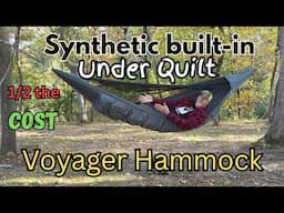 Voyager Hammock / Built-in synthetic under quilt / half the price