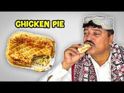 Tribal People's JAW DROPPING Reaction to CHICKEN PIE!