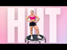 15 MIN Rebounder HIIT Menopause Workout | Say Goodbye to Belly Fat!