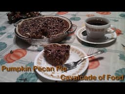 Pumpkin Pecan Pie - a wonderful holiday dessert!