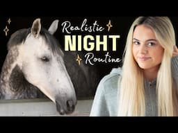 Realistic Night Routine with the Horses - This Esme Ad